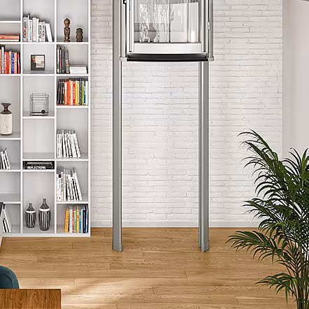 LIFTON Homelift fährt zwischen zwei Etagen