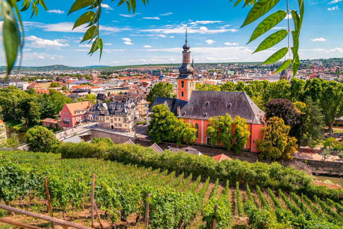 Panoramablick auf Bad Kreuznach 