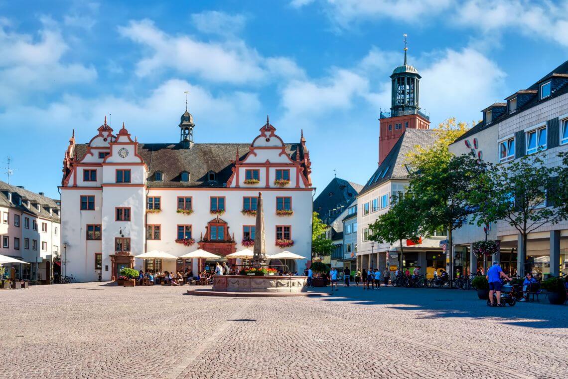 Marktplatz in Darmstadt