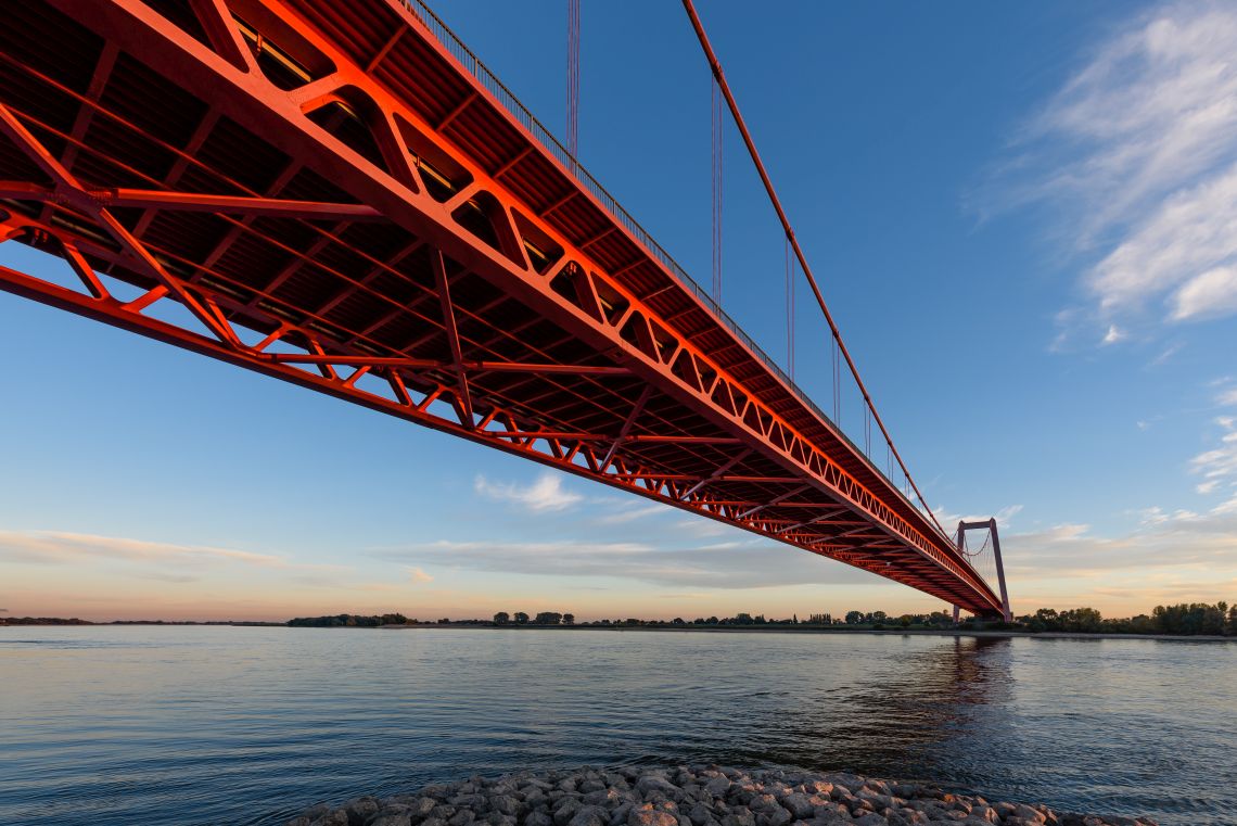 Rheinbrücke in Emmerich am Rhein