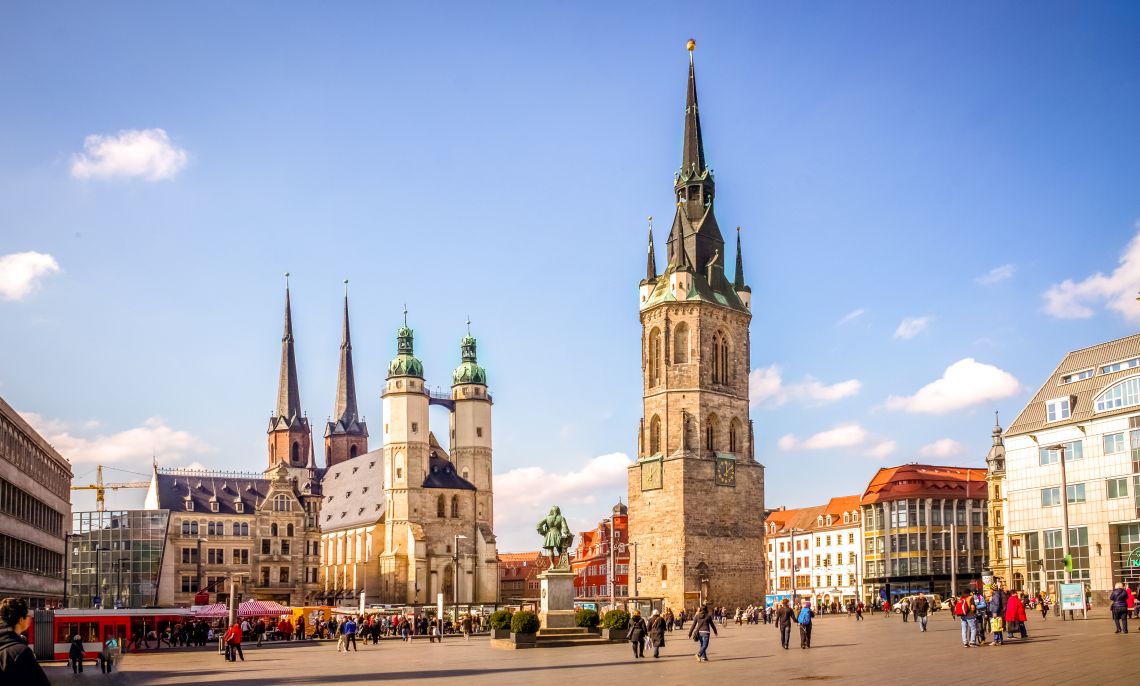 Marktplatz in Halle an der Saale