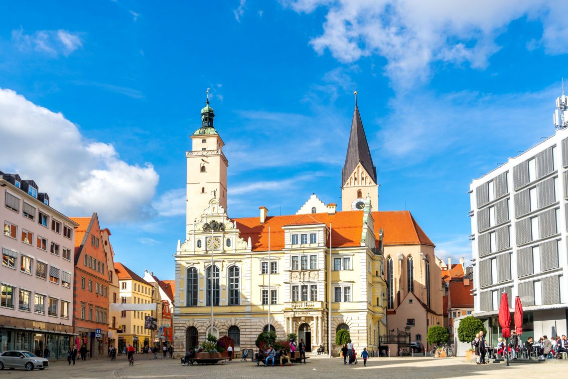 Rathausplatz in Ingolstadt