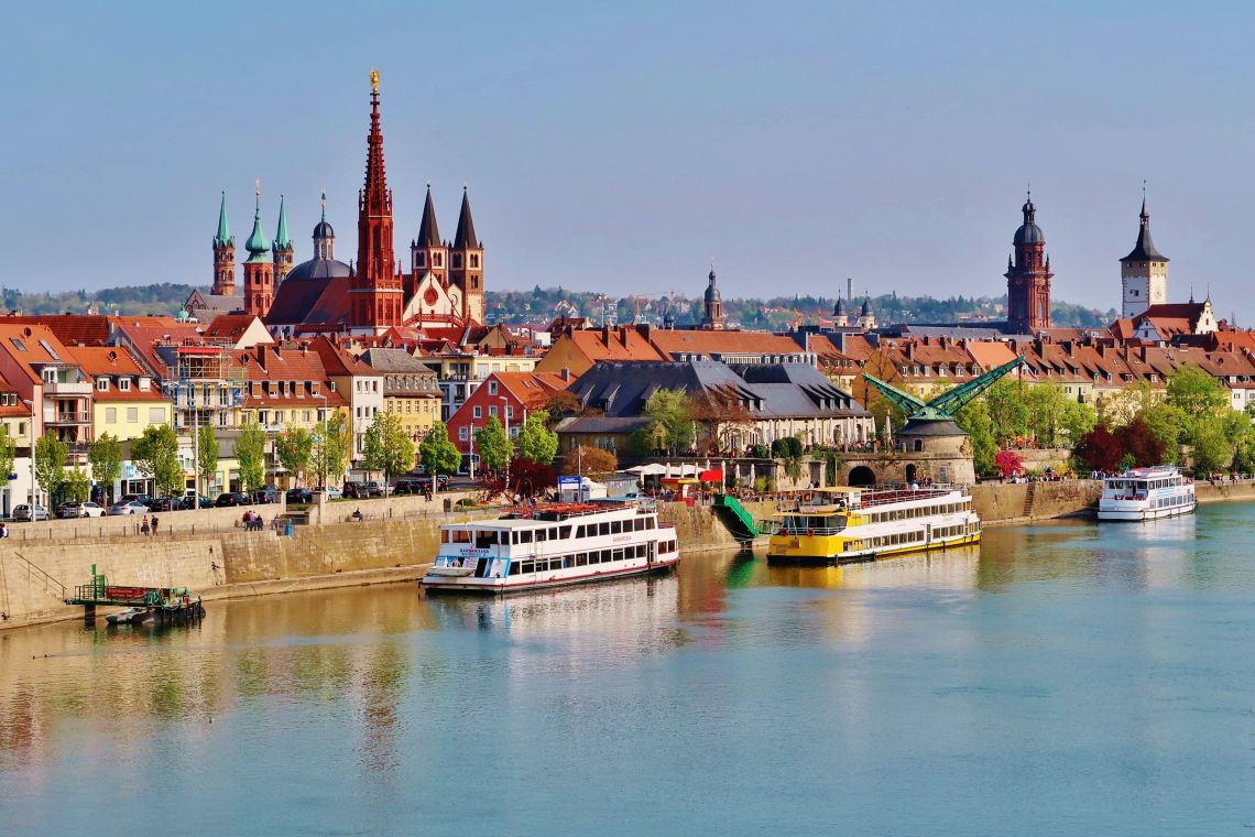 Altstadt von Würzburg am Main