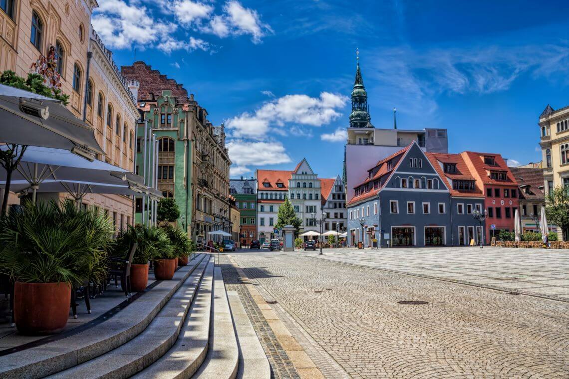 Hauptmarkt in Zwickau